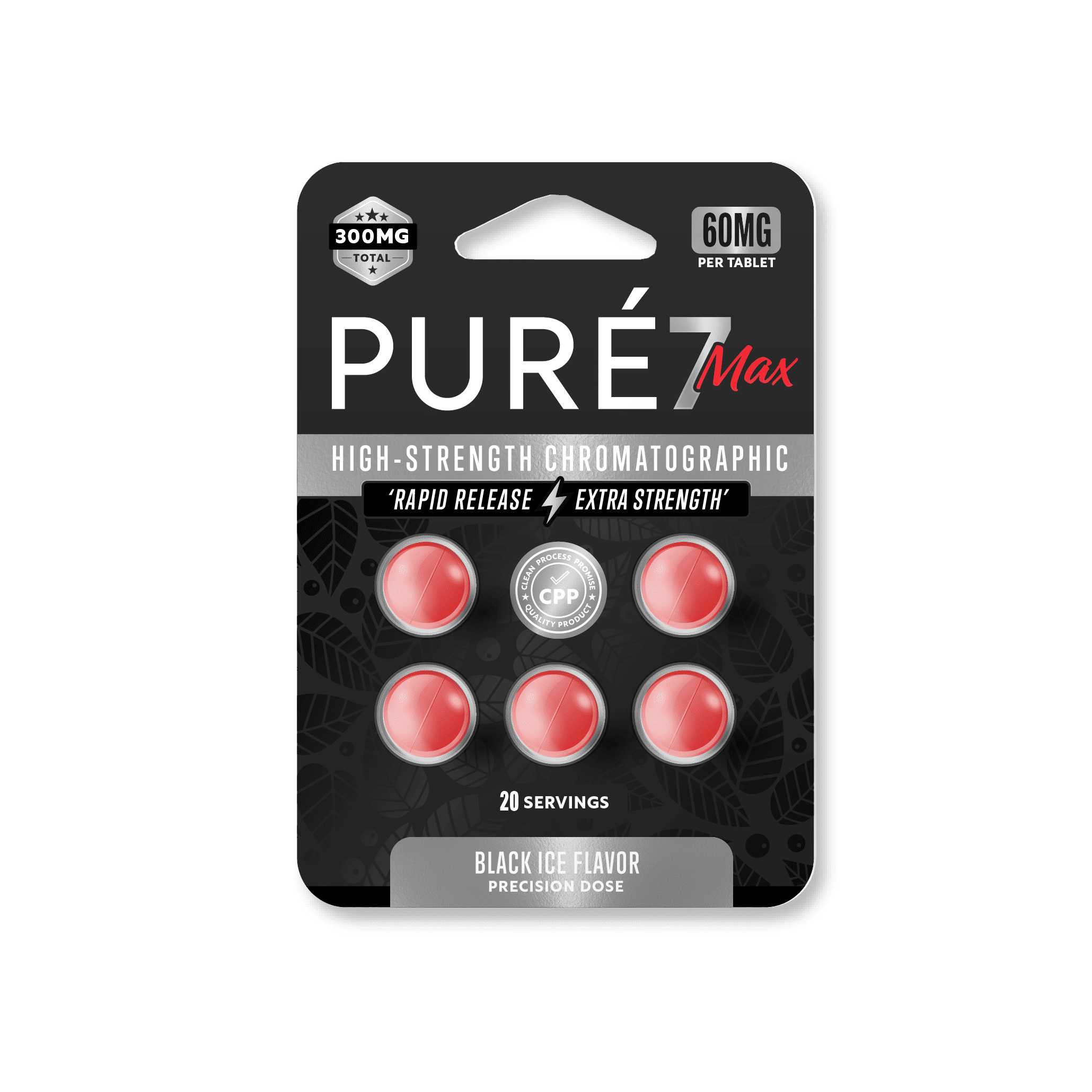 Pure7 Max Black Ice 5ct Blister