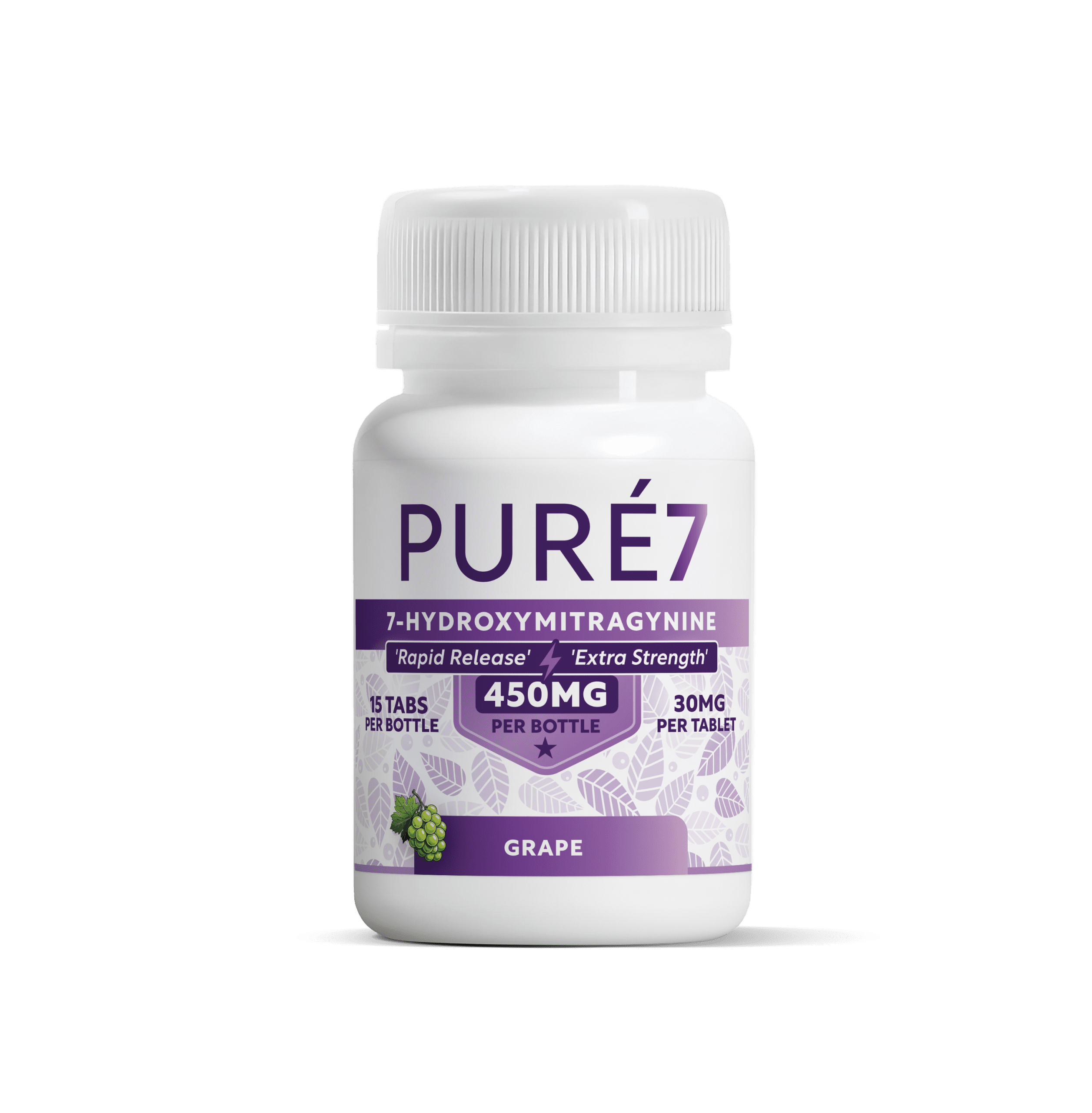 Pure7 Grape 15ct 7OH Tablets