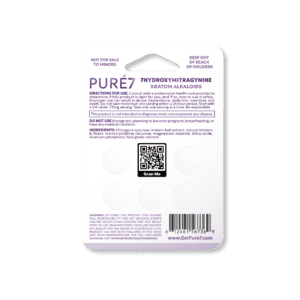 Grape 5 ct Pure 7OH Tablets Blister Pack