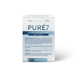 Display Pure 7OH Tablets - Blueberry Singles