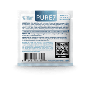 Pure 7OH Tablet - Blueberry - Single Front
