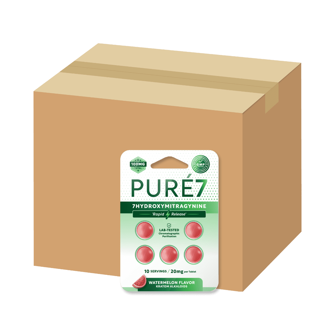 Pure 7 Master Carton Watermelon 5Ct Blister Tablets