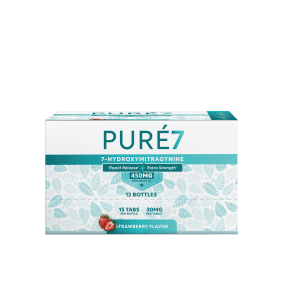 Pure7 Display 15ct 30mg Strawberry Bottles