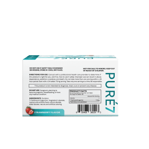 Pure7 Display 15ct 30mg Strawberry Bottles
