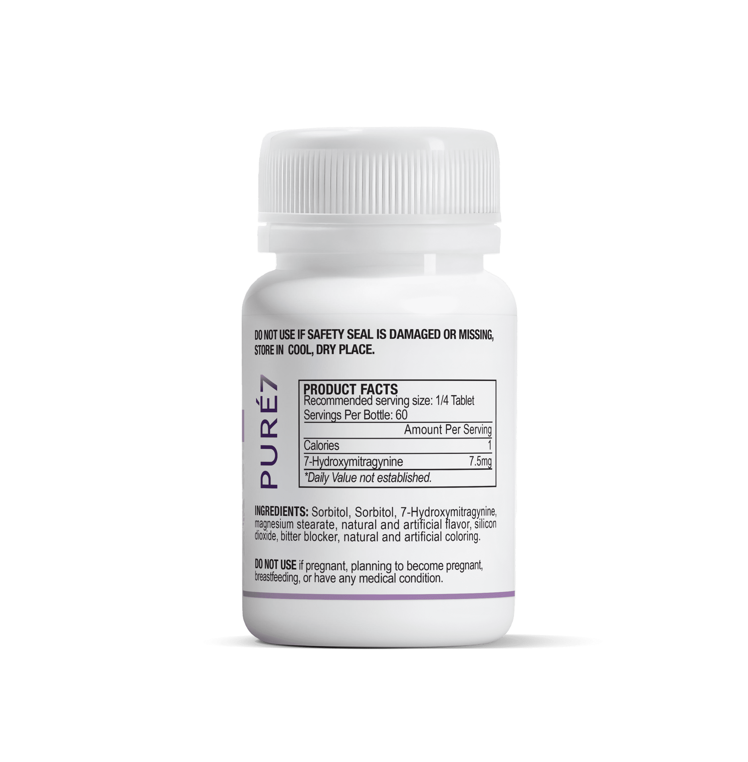 Pure7 Grape 7OH Tablet Product Facts